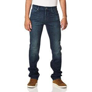NWT 7 for all Mankind The Classic Straight Jeans Dark Wash Blue Relaxed Size 40